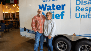 Mark Hogg, CEO and Founder and wife Marcia - WaterStep